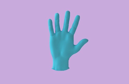 Ventyv® Nitrile Powder-Free PLUS 5.0 Exam Gloves (Kangaroo) - Large